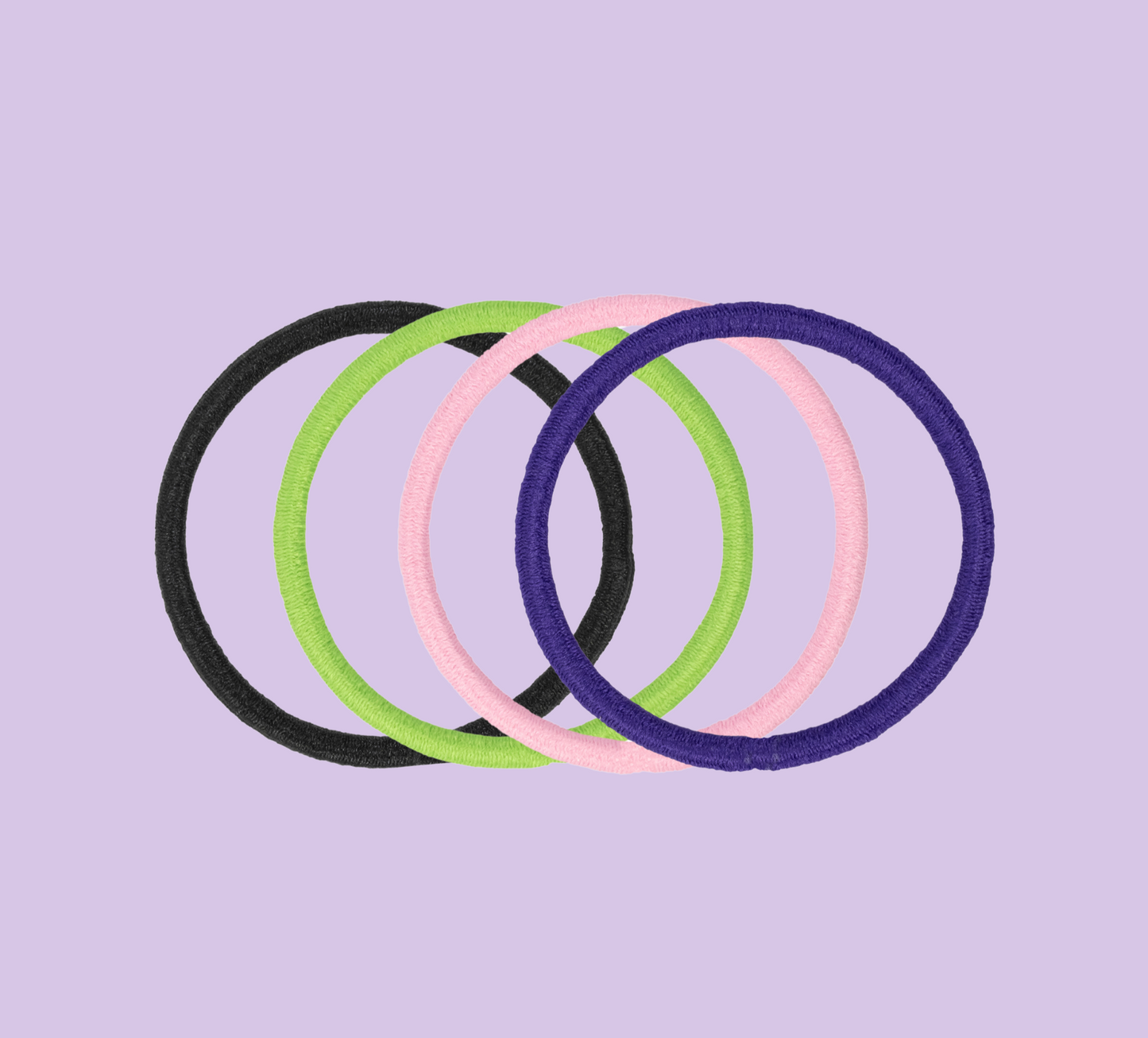 Essential Oil Hair Ties (4-Pack)