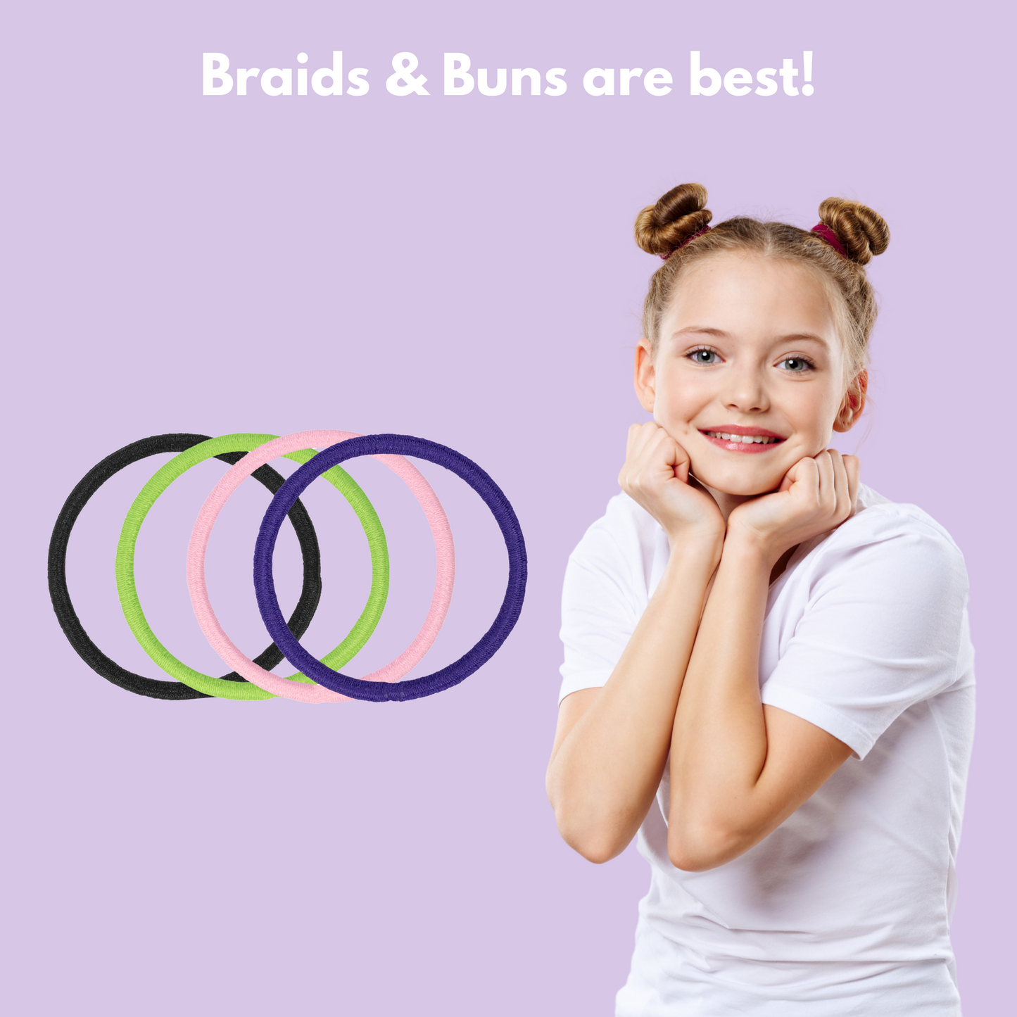 Essential Oil Hair Ties (4-Pack)